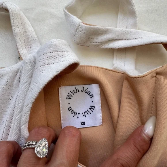 🍒🍒SOLD🍒🍒With Jean pointelle bustier - Picture 3 of 4